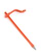 BTX 1011 Mason Peg With Knotched Mushroom Head